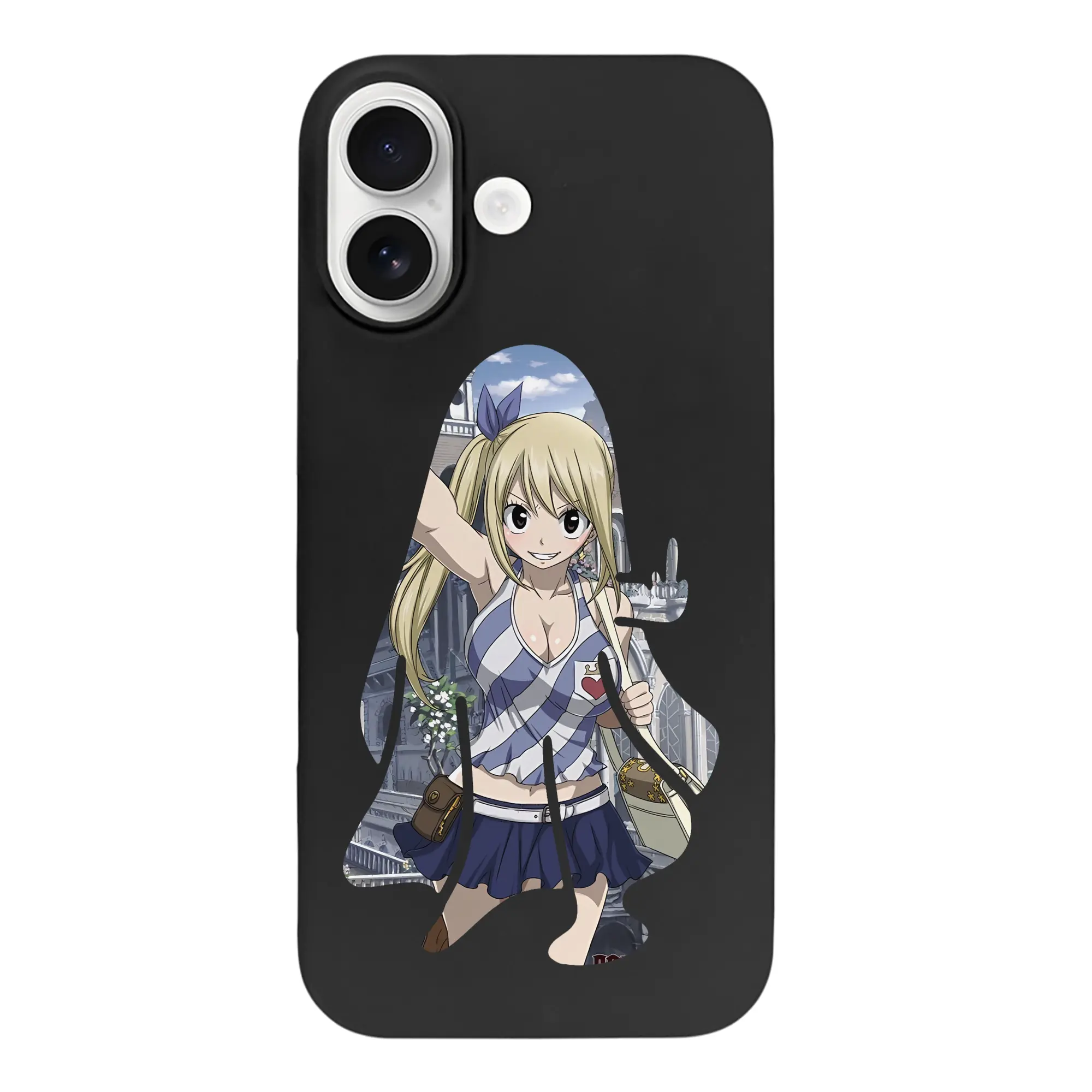 フェアリーテイル グッズ ルーシィ・ハートフィリア - iPhone 17 シリーズ シリコンケース 薄型 耐衝撃 指紋防止 ソフトタッチカバー 精密フィット 傷防止 保護ケース iPhone 17/17 Air/17 Pro/17 Pro Max 対応